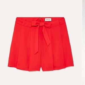 NWOT Sunday Best Aritzia red Westley Short 0